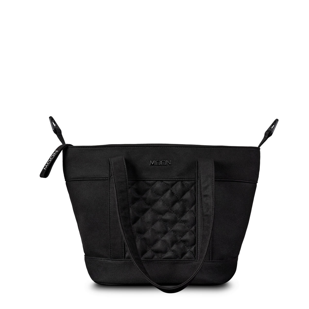 TORBA ZA PREVIJANJE  V-Shape Bag   - crna, Basics, tekstil (41/16/28cm) - Moon