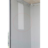 ISOLIERUNG 25,5/200/4 cm  - Weiss, Design, Kunststoff (25,5/200/4cm) - Biohort