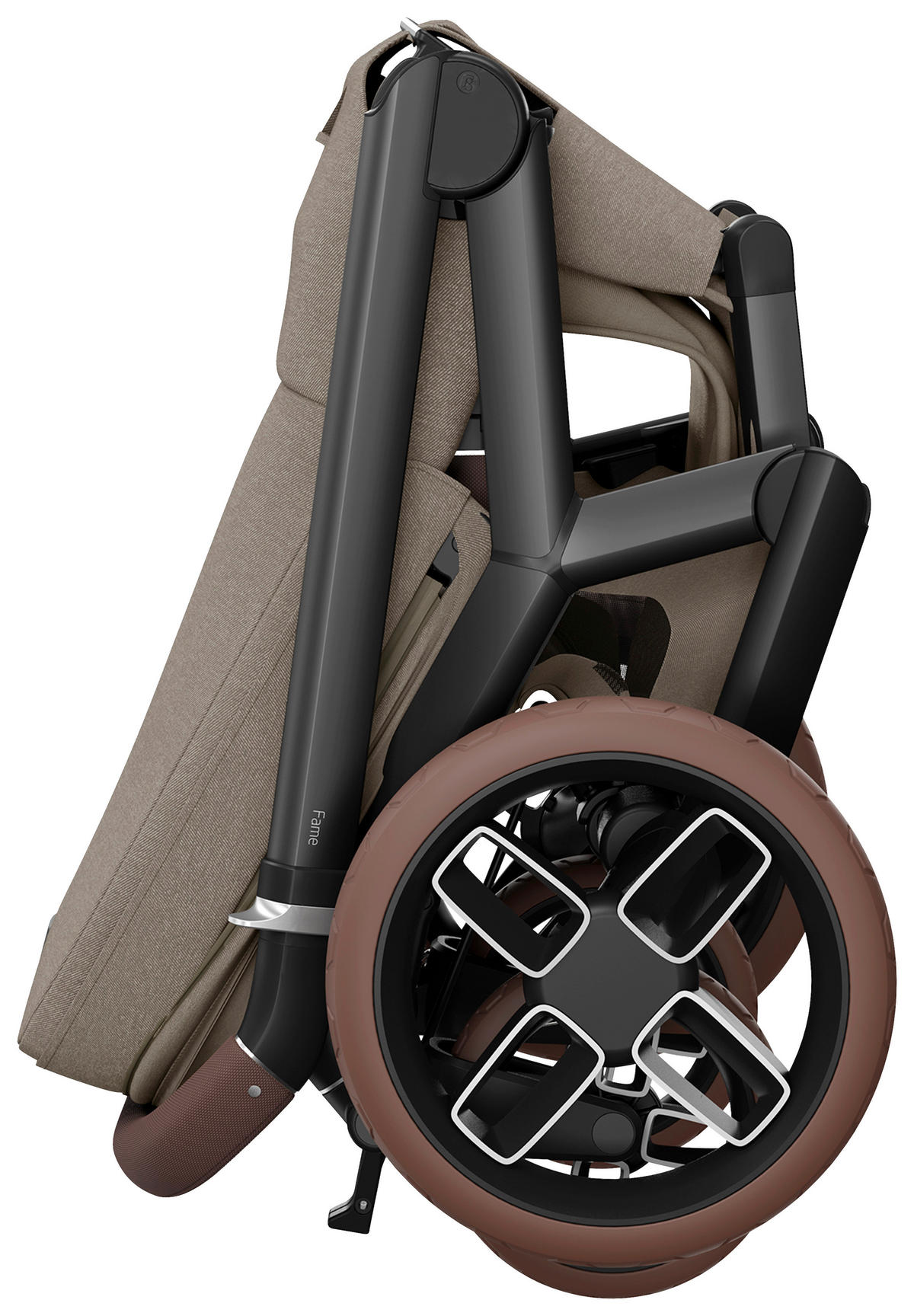 KINDERWAGENSET Fame Bundle  - Graubraun, Basics - Maxi-Cosi