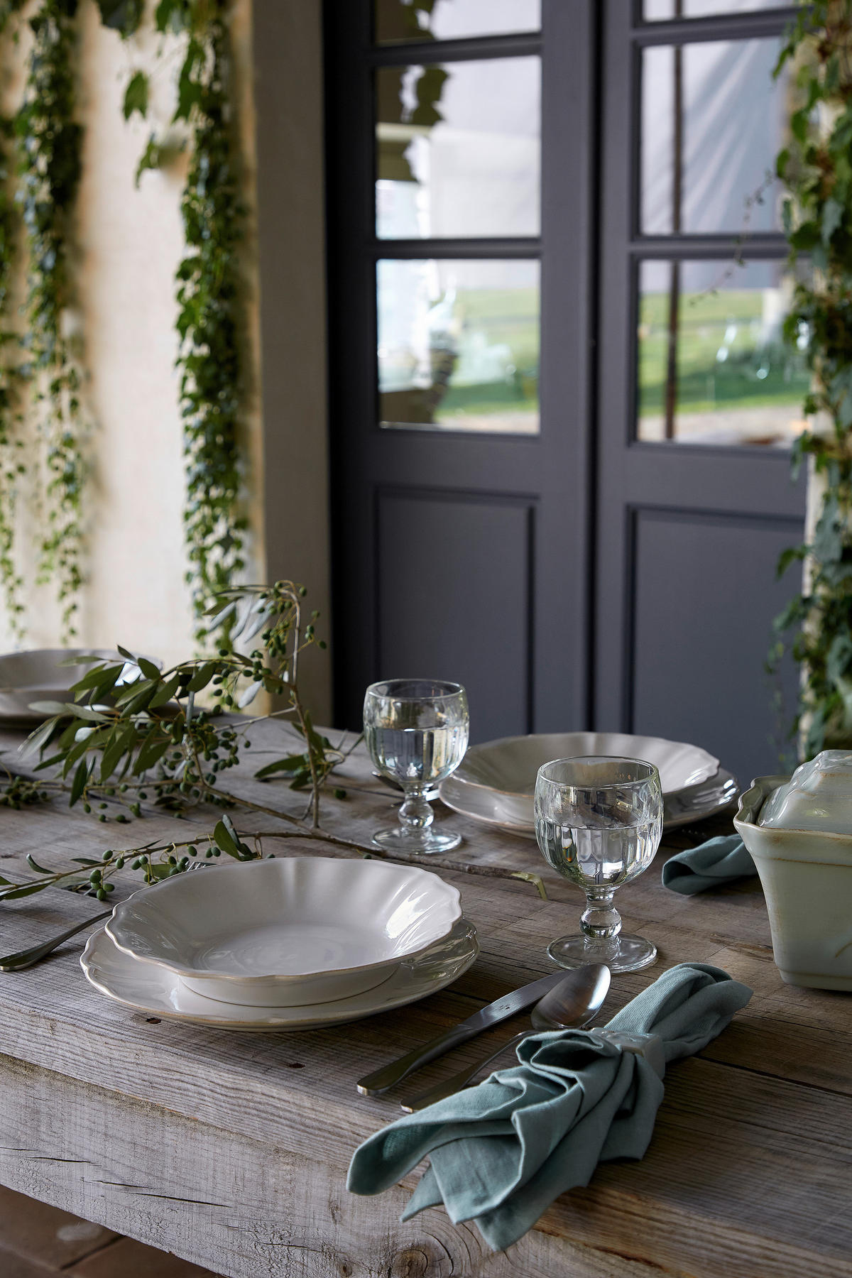 KOMBISERVICE Weiß ALENTEJO 30-teilig 6 Personen  - Weiß, Basics, Keramik - Costa Nova