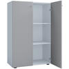 AKTENSCHRANK 70/110/39 cm  - Weiß/Grau, Design, Holzwerkstoff (70/110/39cm) - MID.YOU