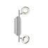 LED-STRAHLER - Nickelfarben, Design, Kunststoff/Metall (34/11/9cm) LED-STRAHLER - Nickelfarben, Design, Kunststoff/Metall (34/11/9cm)