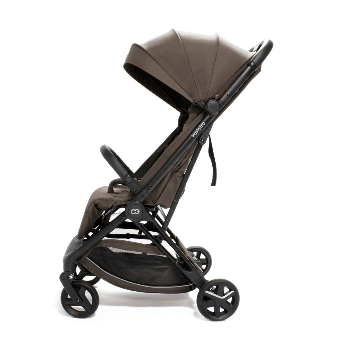 BUGGY inkl. Wickelunterlage Re-Act  - Braun, Basics, Metall (79.5/51.5/108cm) - Koelstra