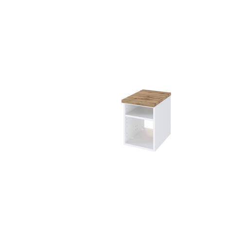 BADEZIMMERREGAL 30/41/47 cm  - Weiß, KONVENTIONELL, Holzwerkstoff (30/41/47cm) - Xora