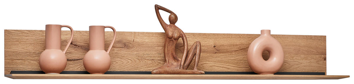 WANDBOARD  154/21/24 cm  - Eichefarben, Natur (154/21/24cm) - Valnatura