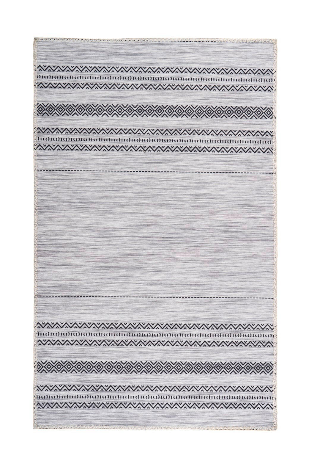 FLACHWEBETEPPICH 200/290 cm Grau  - Grau, Basics, Textil (200/290cm) - Novel