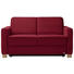 SCHLAFSOFA in Textil Rot - Rot/Naturfarben, KONVENTIONELL, Holz/Textil (160/86/92cm) - Sedda SCHLAFSOFA in Textil Rot - Rot/Naturfarben, KONVENTIONELL, Holz/Textil (160/86/92cm) - Sedda