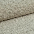 BIGSOFA Chenille Beige  - Beige/Schwarz, MODERN, Kunststoff/Textil (235/73/103cm) - Carryhome