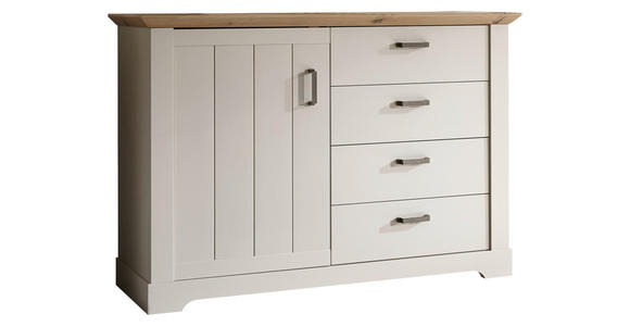 SIDEBOARD 128/88/42 cm  - Champagner/Bronzefarben, LIFESTYLE, Holzwerkstoff/Metall (128/88/42cm) - Landscape