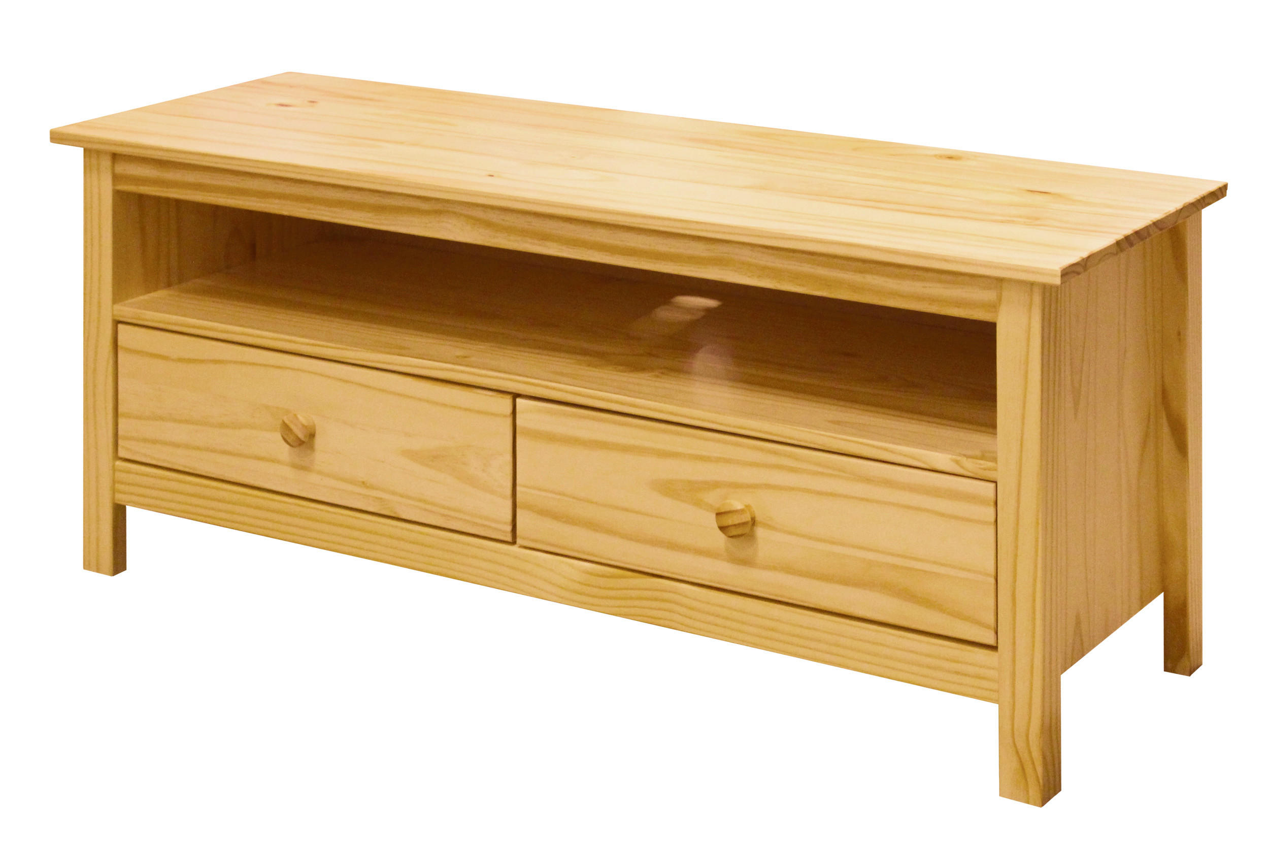 LOWBOARD  in 110/47/39 cm  - Naturfarben, Natur, Holz (110/47/39cm) - Livetastic