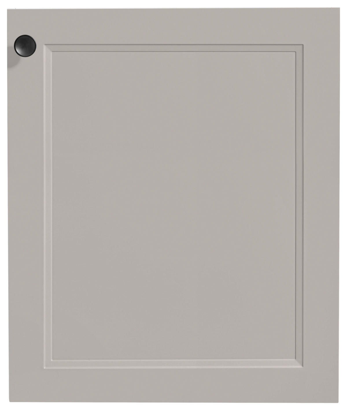 KÜCHENSCHRANKFRONT 60/72/2,2 cm  in Grau  - Edelstahlfarben/Grau, MODERN, Holzwerkstoff/Metall (60/72/2,2cm) - Nobilia