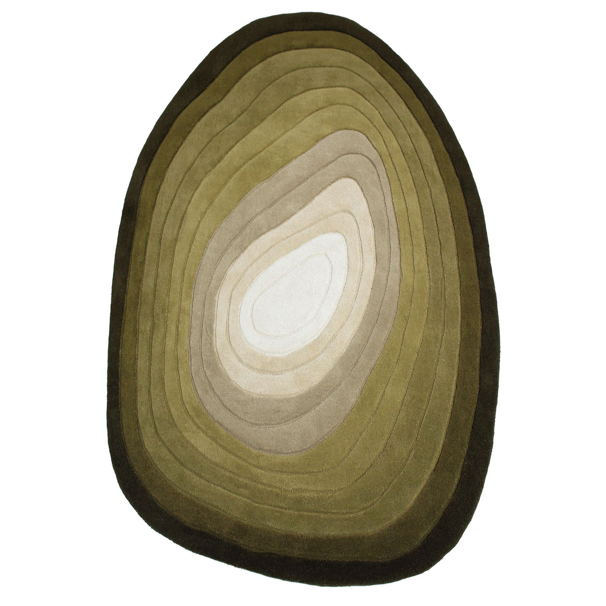 WOLLTEPPICH 160/230 cm Grün  - Grün, Basics, Textil (160/230cm)