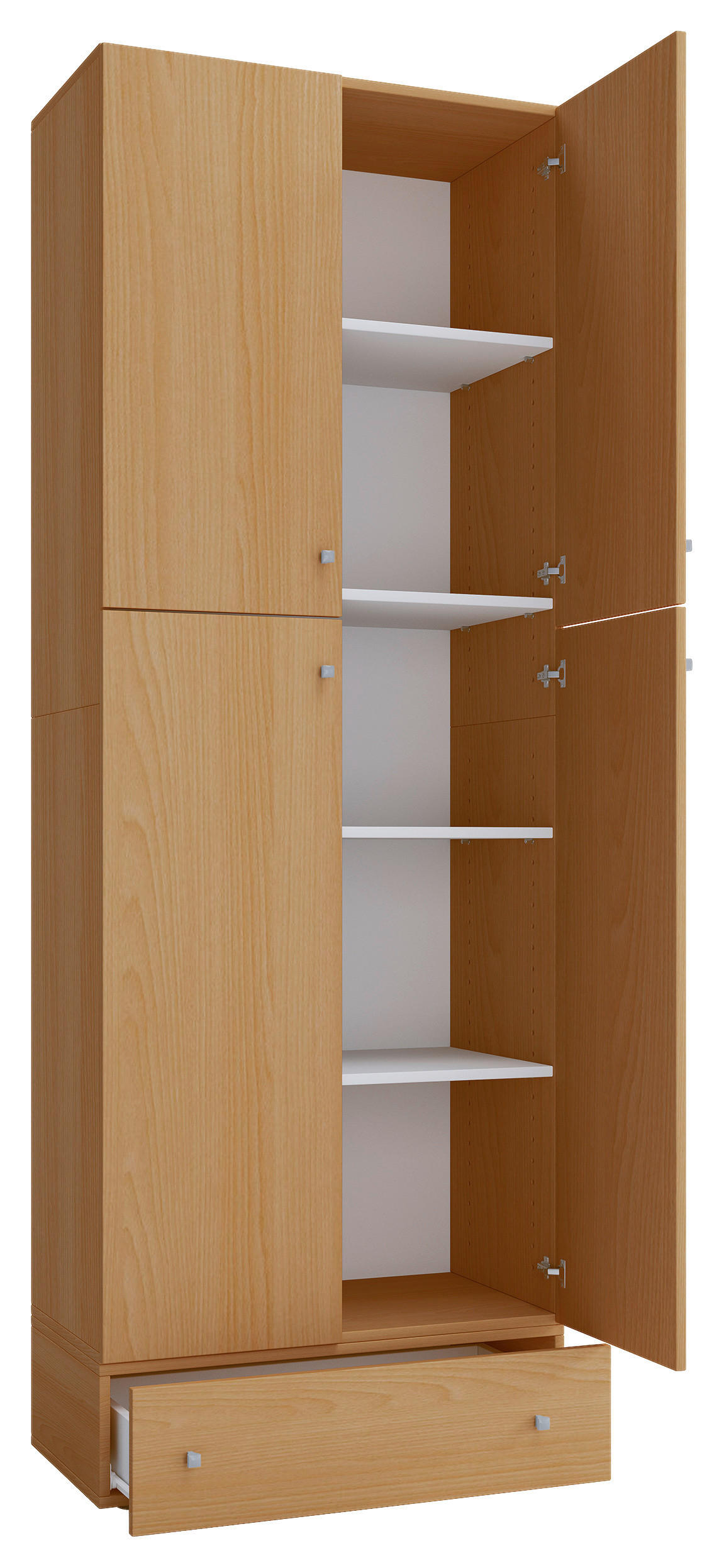AKTENSCHRANK 70/200/39 cm  - Buchefarben, Modern, Holzwerkstoff (70/200/39cm) - MID.YOU
