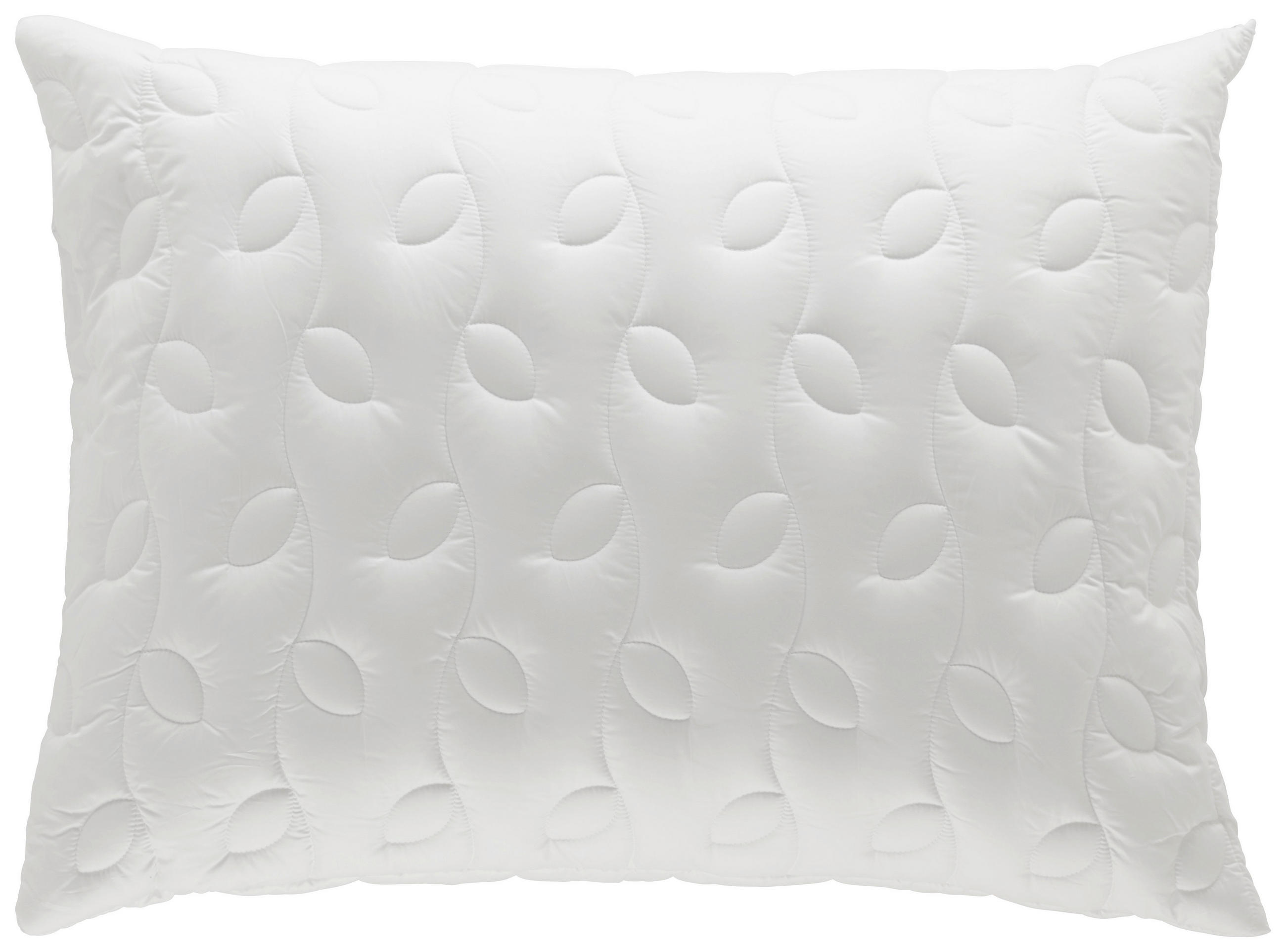 3-KAMMER-POLSTER 70/90 cm  Erika  - Weiß, Basics, Textil (70/90cm) - Billerbeck