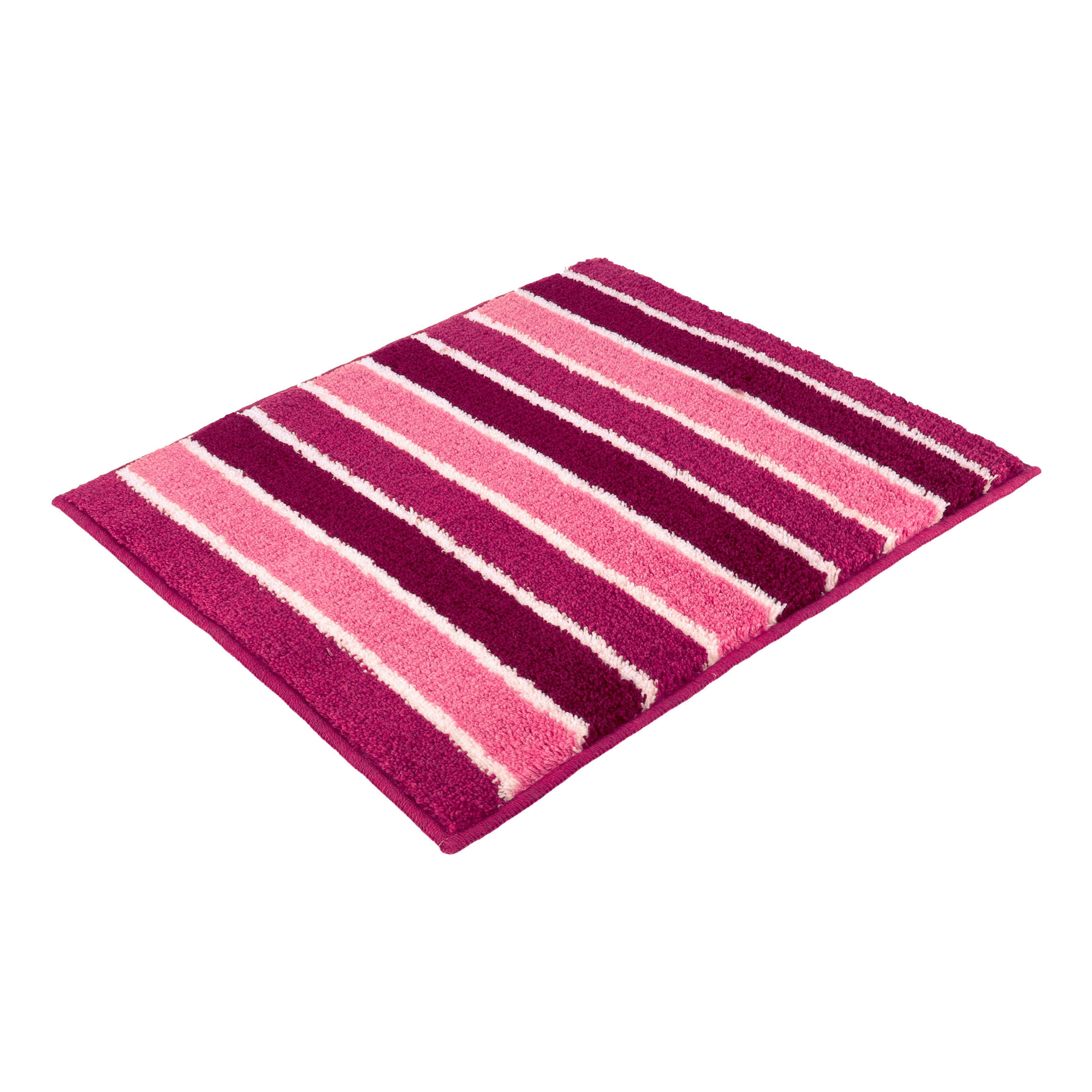 BADTEPPICH Rot 50/60 cm  - Rot, Basics, Textil (50/60cm) - Vossen