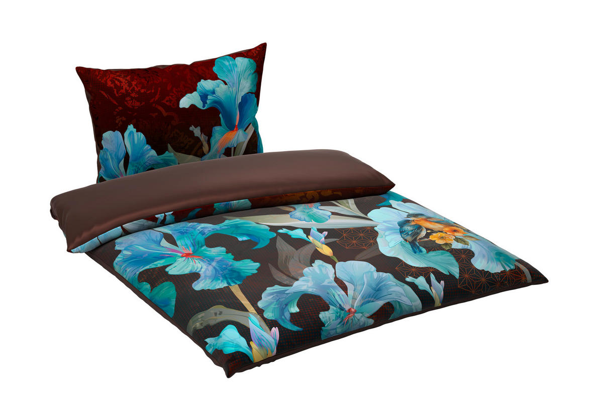 OBOUSTRANNÉ POVLEČENÍ, satén, vícebarevná, 140/200 cm - vícebarevná, Trend, textil (140/200cm) - Esposa