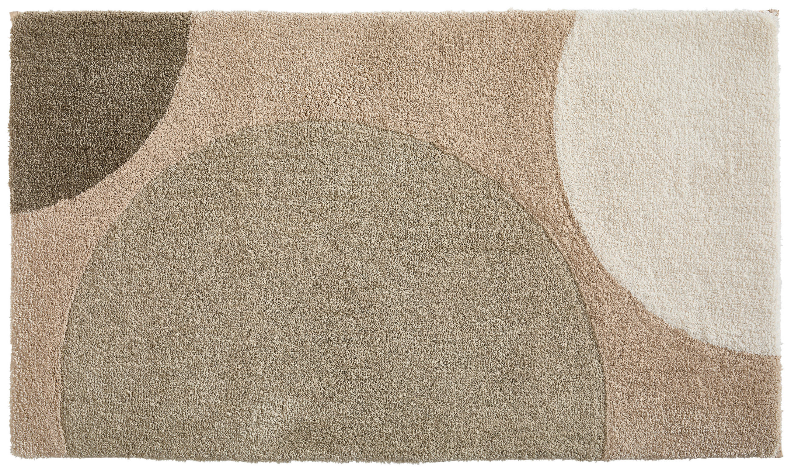 BADEMATTE Sandfarben 70/120 cm  - Sandfarben, Basics, Kunststoff/Textil (70/120cm) - Esposa