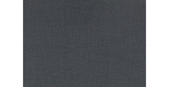 OTTOMANE  in Echtleder Schwarz  - Chromfarben/Schwarz, Design, Leder/Holz (134/92/165/218cm) - Dieter Knoll