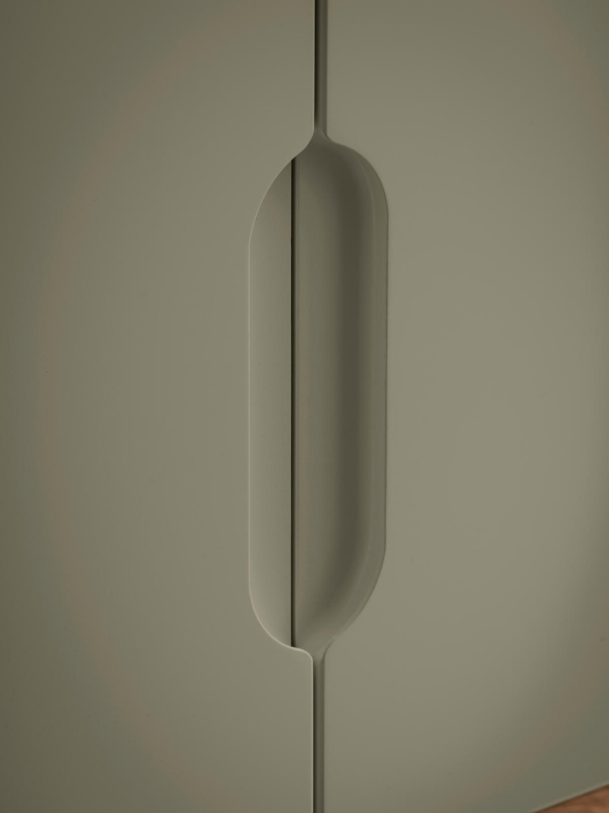 WASCHBECKENUNTERSCHRANK 61/53/35 cm  - Schilfgrün, KONVENTIONELL, Holzwerkstoff (61/53/35cm) - Xora