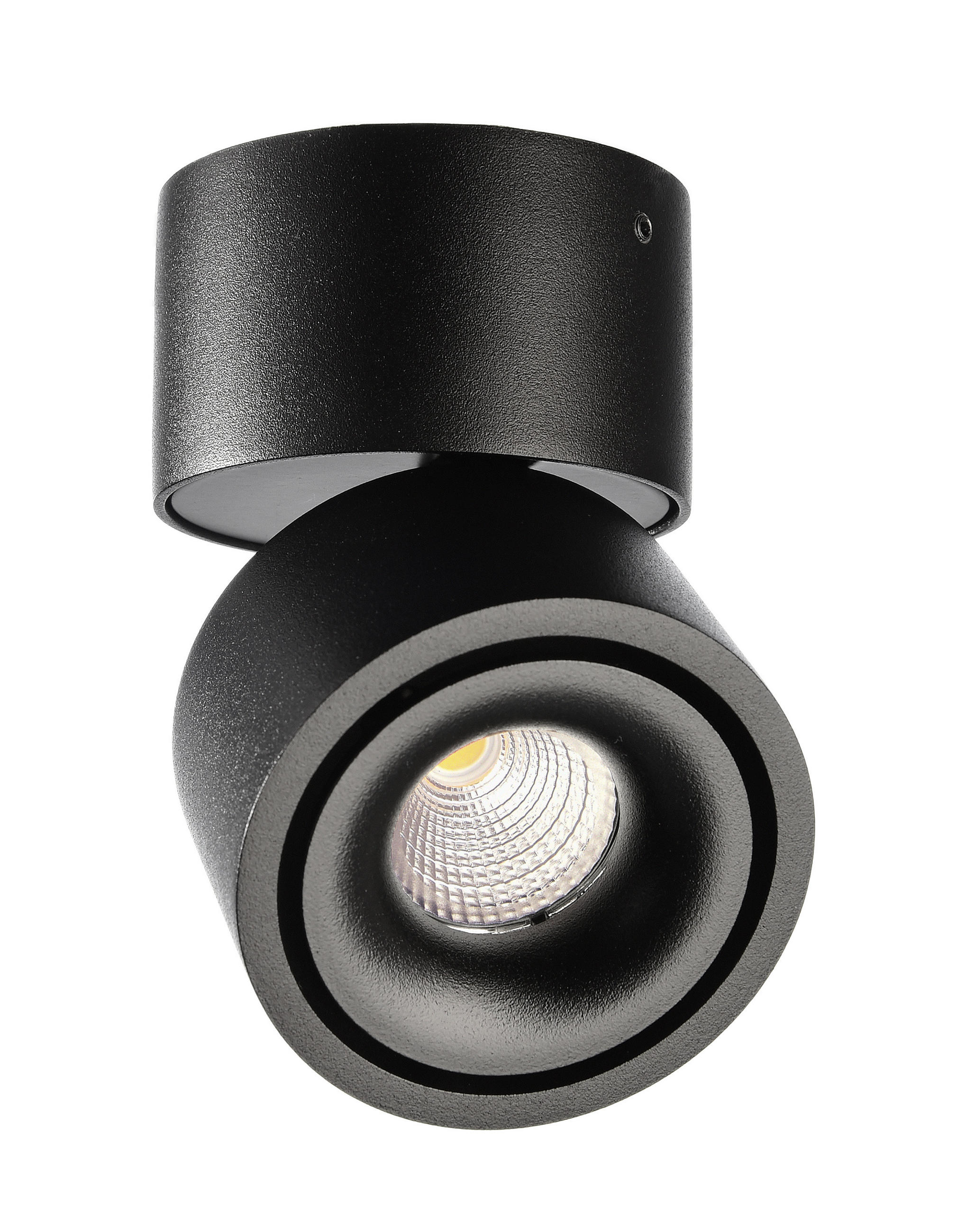 LED-DECKENSTRAHLER UNI 9/9/7,5 cm   - Schwarz, KONVENTIONELL, Metall (9/9/7,5cm)