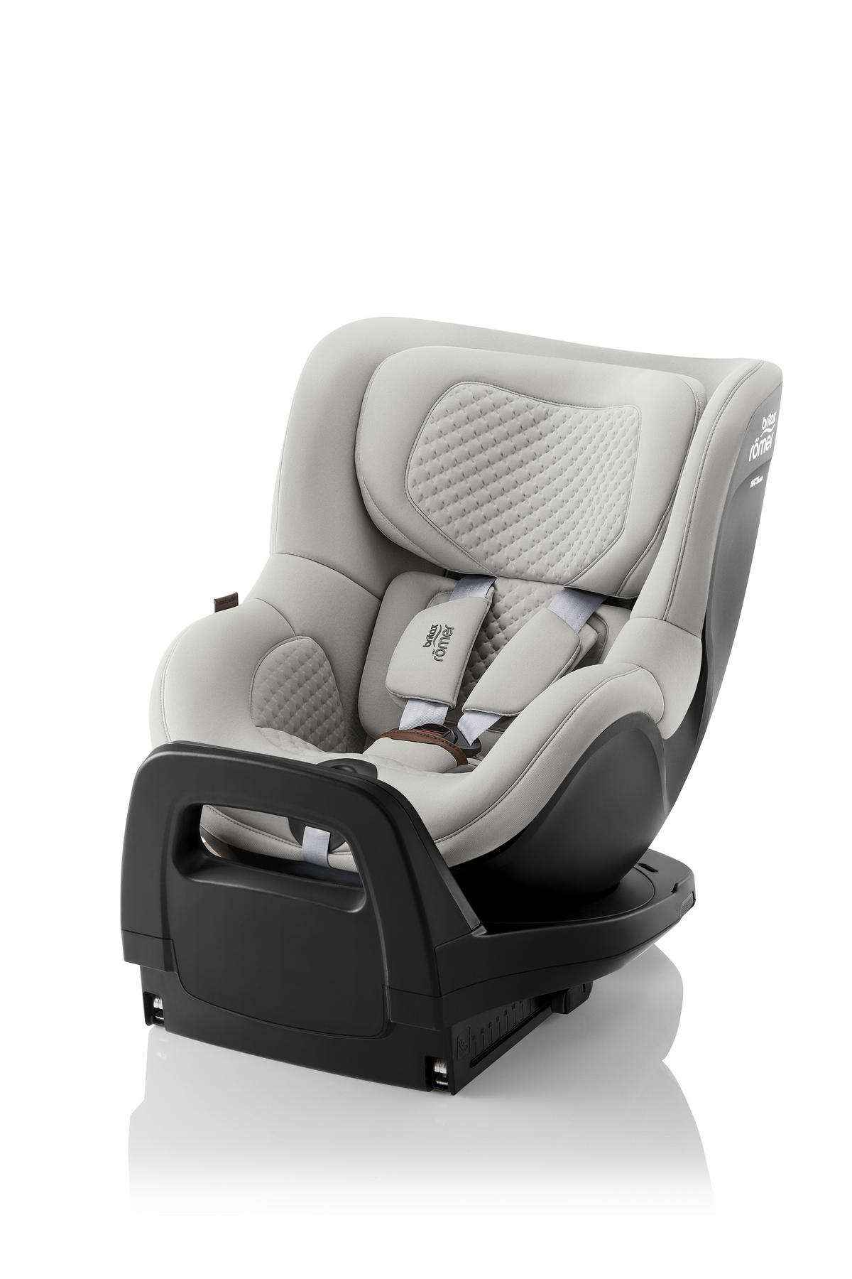 REBOARDER-KINDERSITZ Dualfix Pro M  - Greige/Hellgrau, Basics, Kunststoff/Textil (44/48/74cm) - Britax Römer