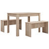 TISCHGRUPPE Sonoma Eiche  - Sonoma Eiche, Basics (110/75/70cm) - MID.YOU