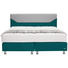 BOXSPRINGBETT 180/200 cm in Weiß, Petrol - Petrol/Alufarben, KONVENTIONELL, Kunststoff/Textil (180/200cm) - Bentley BOXSPRINGBETT 180/200 cm in Weiß, Petrol - Petrol/Alufarben, KONVENTIONELL, Kunststoff/Textil (180/200cm) - Bentley
