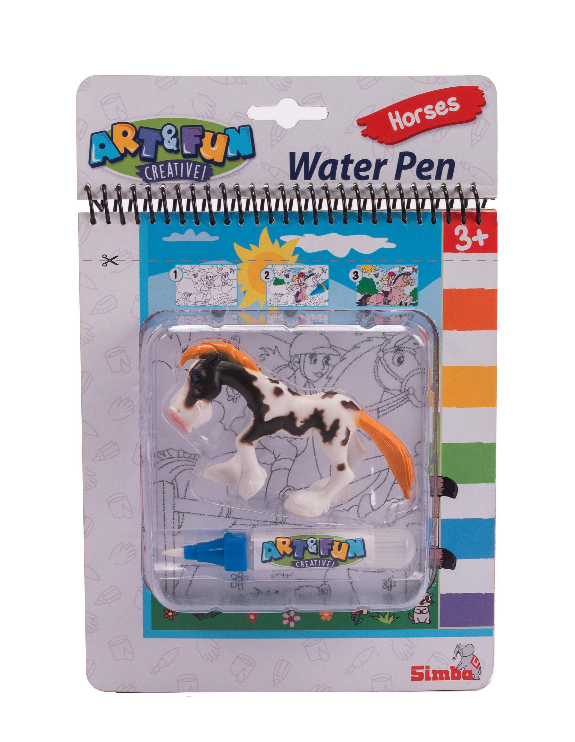 MALSET - Multicolor, Basics, Kunststoff (5/17/25,50cm) - Simba