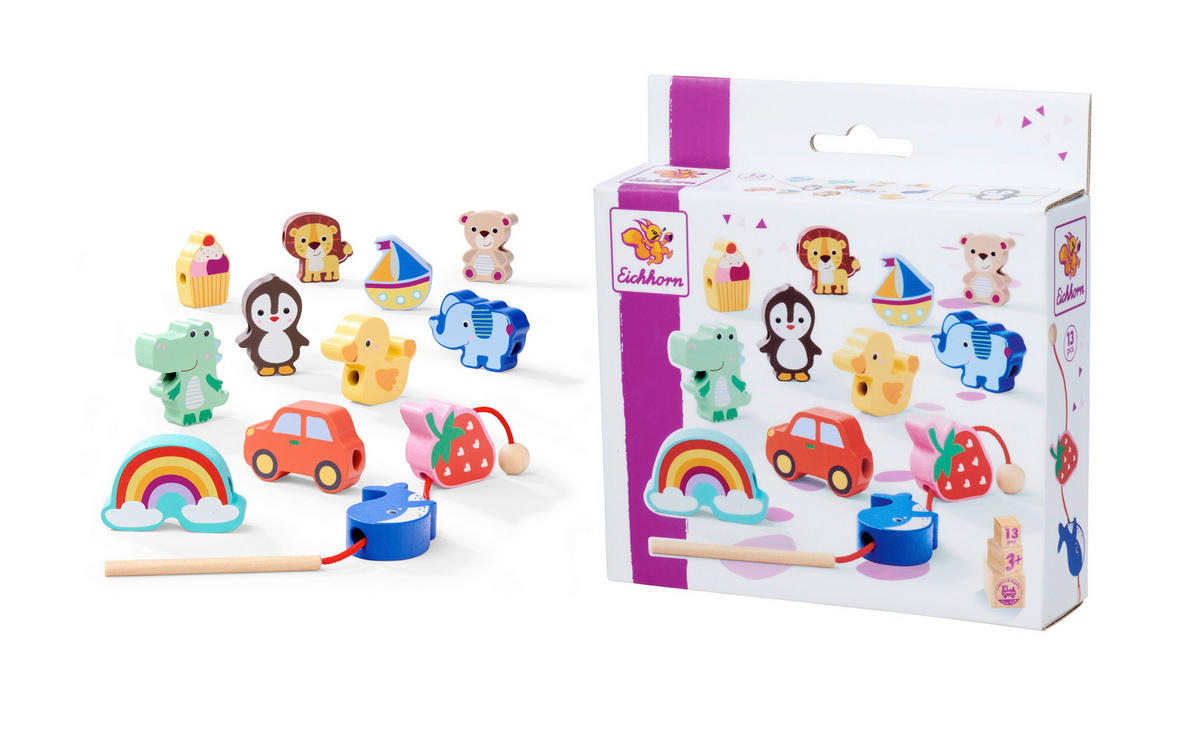 LERNSPIEL  - Multicolor, Basics, Holz (4,20/16,50/17,50cm) - Eichhorn