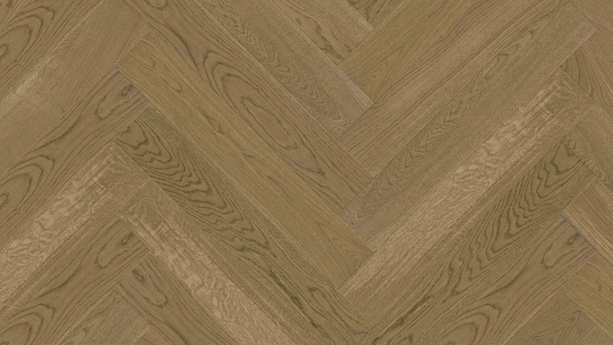 FISCHGRÄT Eiche Mandel Stab 750  per  m² - Eichefarben, Design, Holz (75/12,5/0,93cm) - Weitzer Parkett