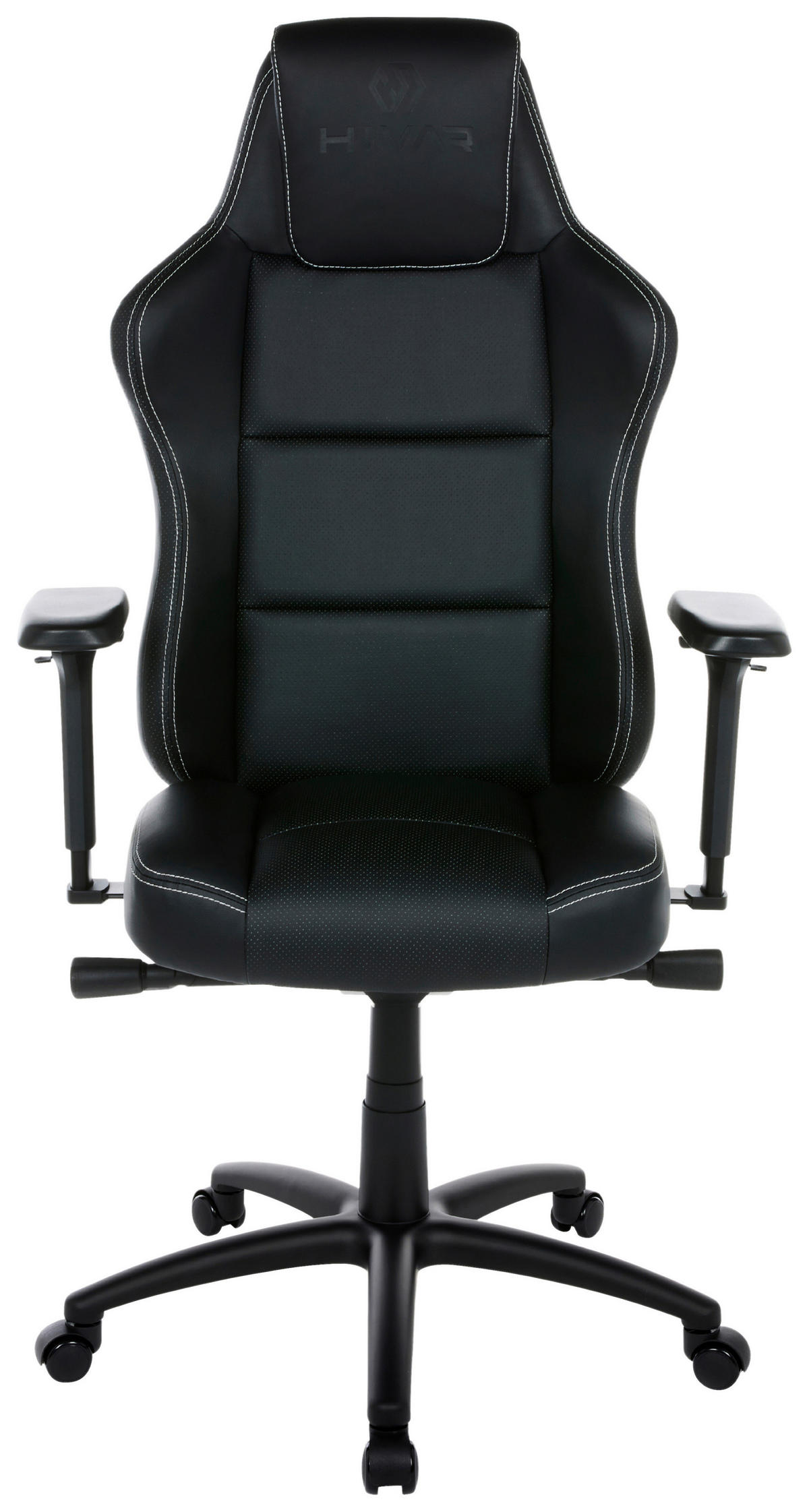 EQLIPSE Night Coal Schwarz, Weiß Metall, Textil   - Schwarz/Weiß, LIFESTYLE, Textil/Metall (79/142/77cm) - HIVAR