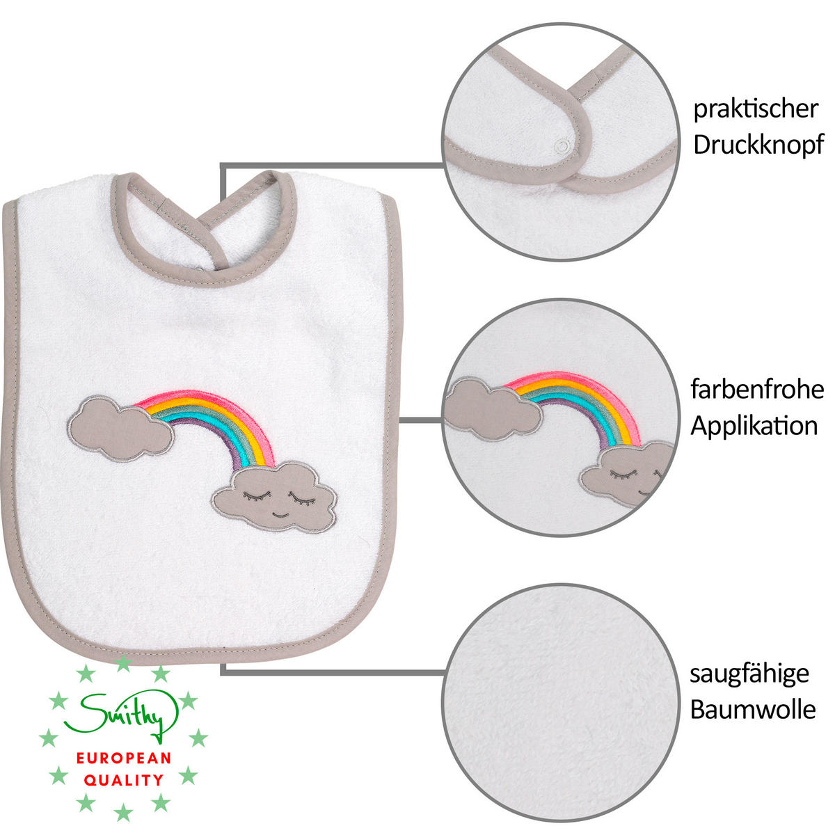 FROTTIERSET WOLKE Weiß  - Weiß, Basics, Textil