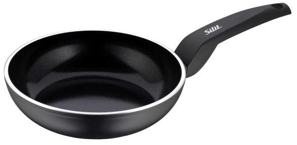 BRATPFANNE messino Keramikbeschichtung 24 cm  - Schwarz, Keramik/Kunststoff (24cm) - Silit