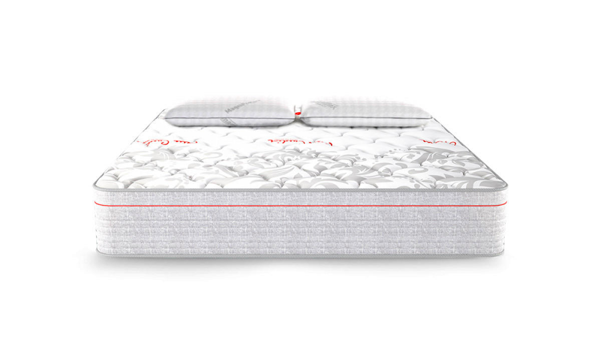 SALTEA  - alb/gri, Modern, textil (160/200cm)