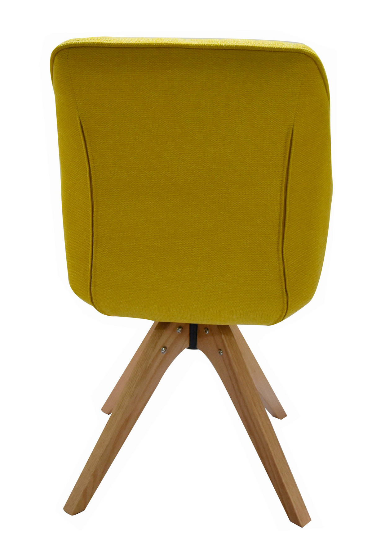 ARMLEHNSTUHL  in  - Senfgelb/Naturfarben, Design, Holz/Textil (58,5/85,5/61,5cm) - Livetastic