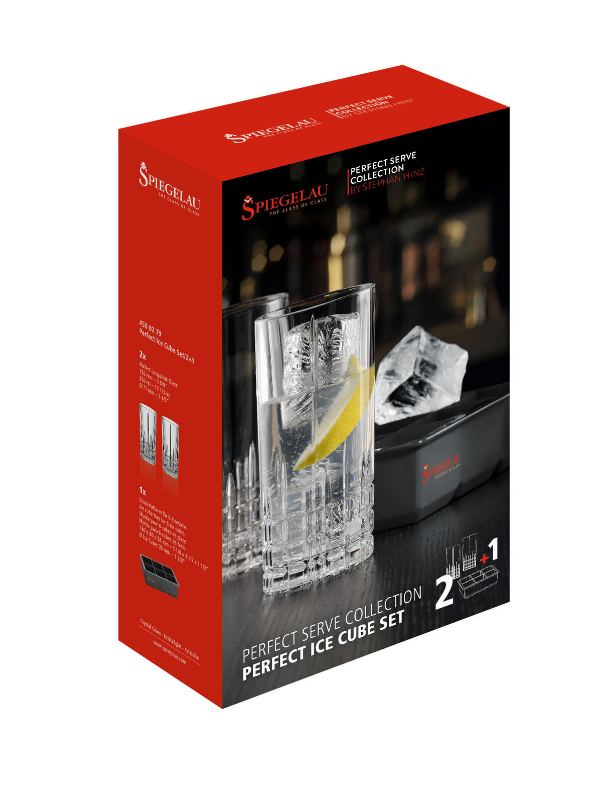 LONGDRINKGLAS Spiegelau 350 ml 3-teilig  - Klar, Basics, Glas (8,6/10,0/8,6cm) - Spiegelau