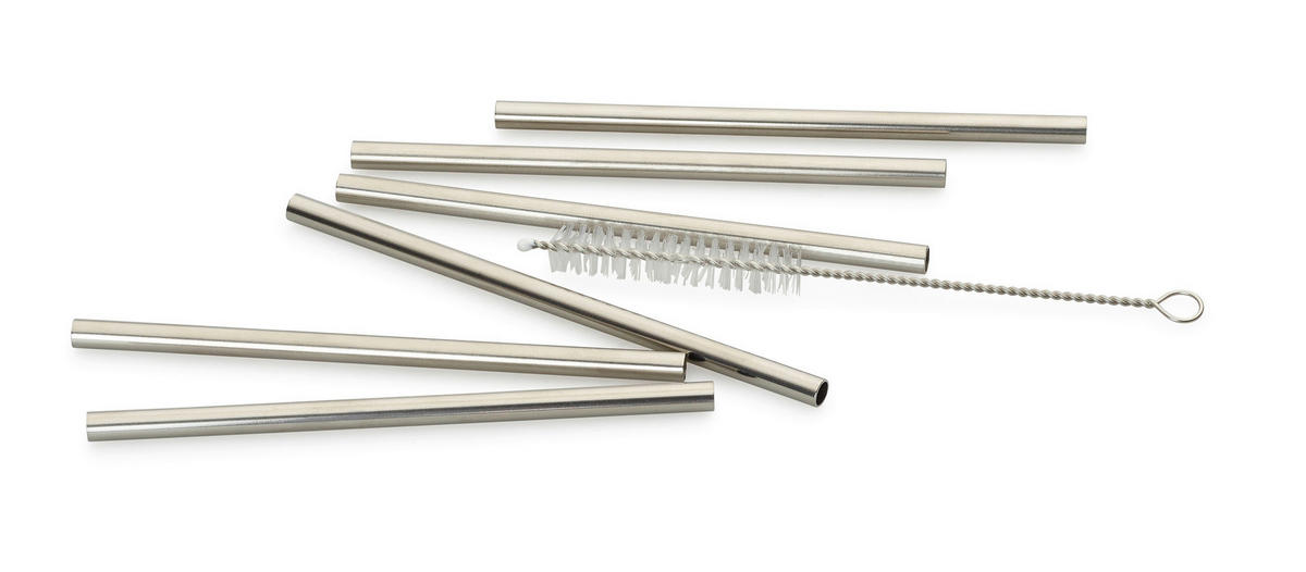 SUGRÖRSSET - stålfärgad, Basics, metall (12cm) - Echtwerk