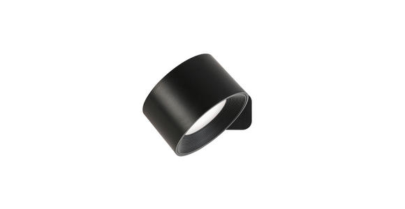 AKKU-WANDLEUCHTE - Schwarz, Basics, Kunststoff/Metall (9,2/8/4,5cm) - Novel