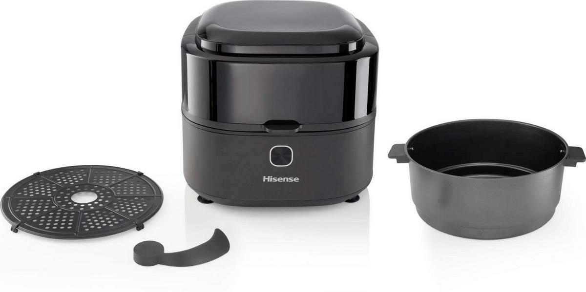 HEISSLUFTFRITTEUSE - Schwarz, Trend (34,9/30,2/27,7cm) - Hisense