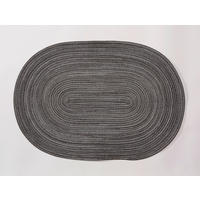 TISCHSET Basic Textil Textilgeflecht Graphitfarben 48/33 cm  - Graphitfarben, Basics, Textil (48/33cm)