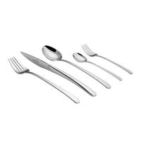 BESTECKSET ELEGANCE 10-teilig Edelstahl  - Silberfarben, Basics, Metall - Gipfelstück