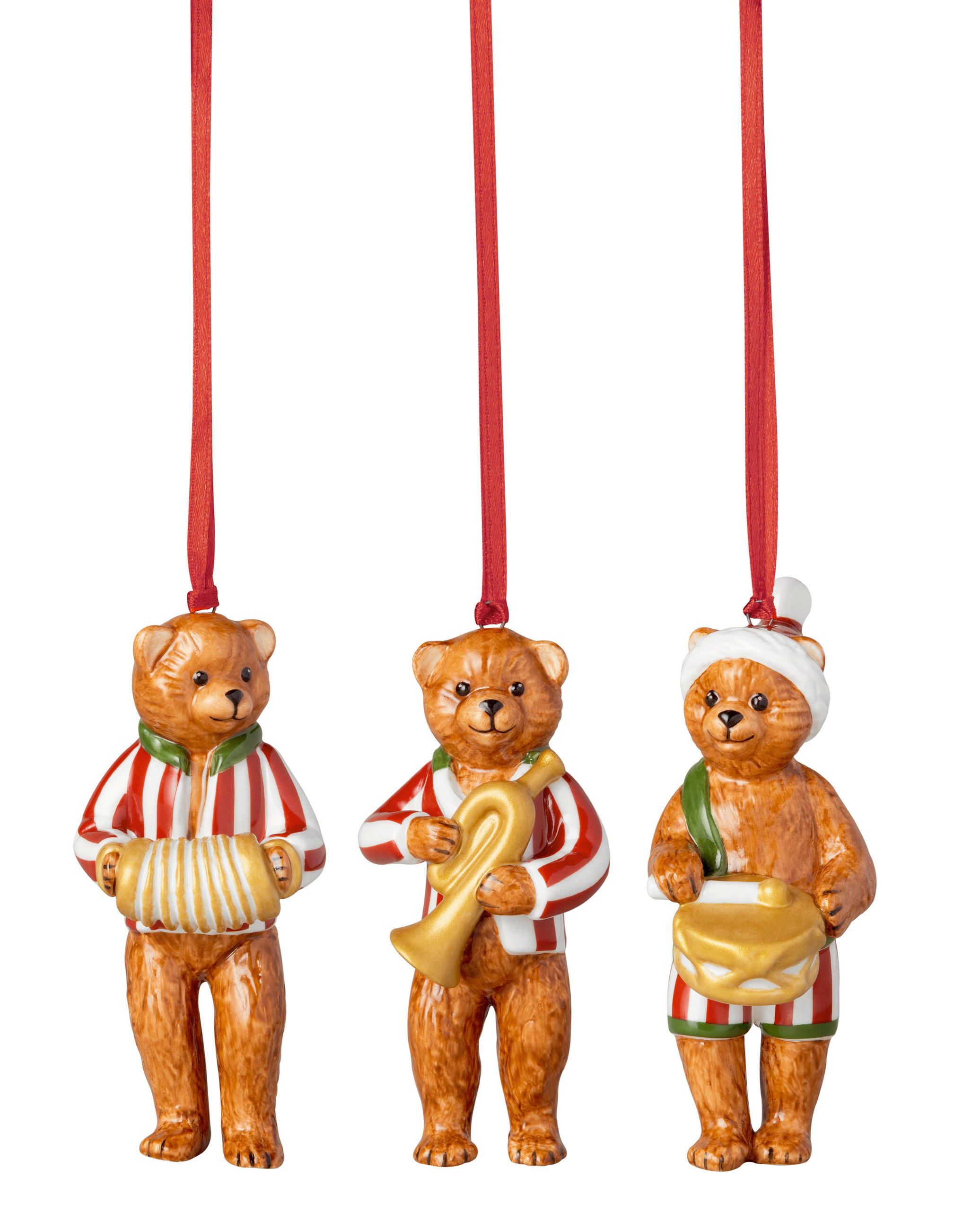 CHRISTBAUMANHÄNGER  - Multicolor, Basics, Keramik (8,5/3,5cm) - Villeroy & Boch