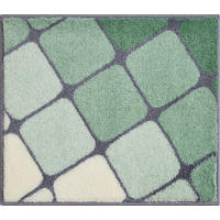 BADTEPPICH Shanga Grün 50/60 cm  - Grün, Basics, Kunststoff/Textil (50/60cm) - Grund