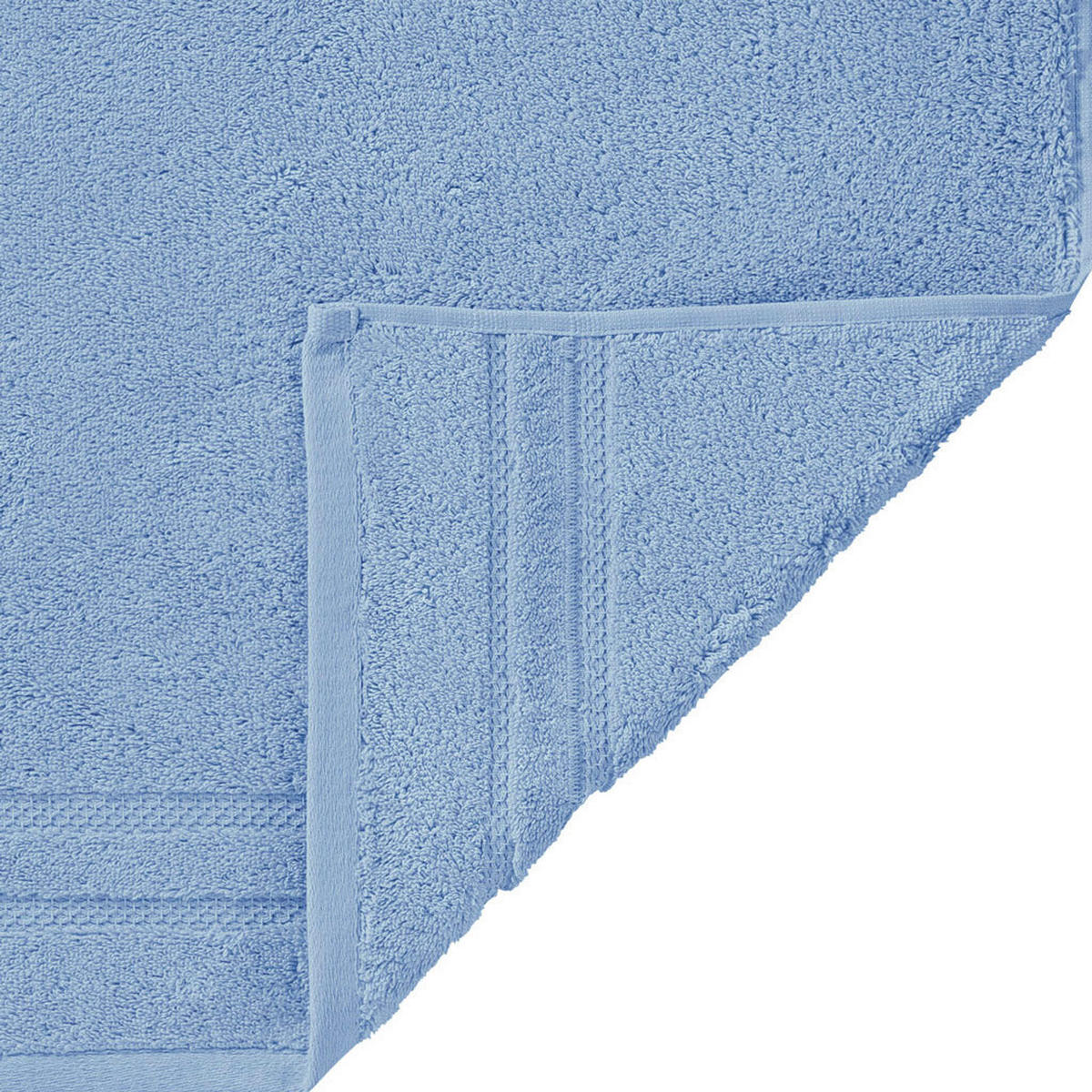 HANDTUCH 50/100 cm Micro Touch Pastellblau  - Pastellblau, Basics, Textil (50/100cm)