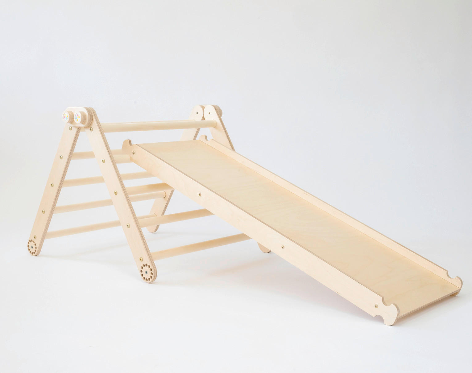 KLETTERDREIECK - Birkefarben, Basics, Holz (110/36/6cm) - CLIFF