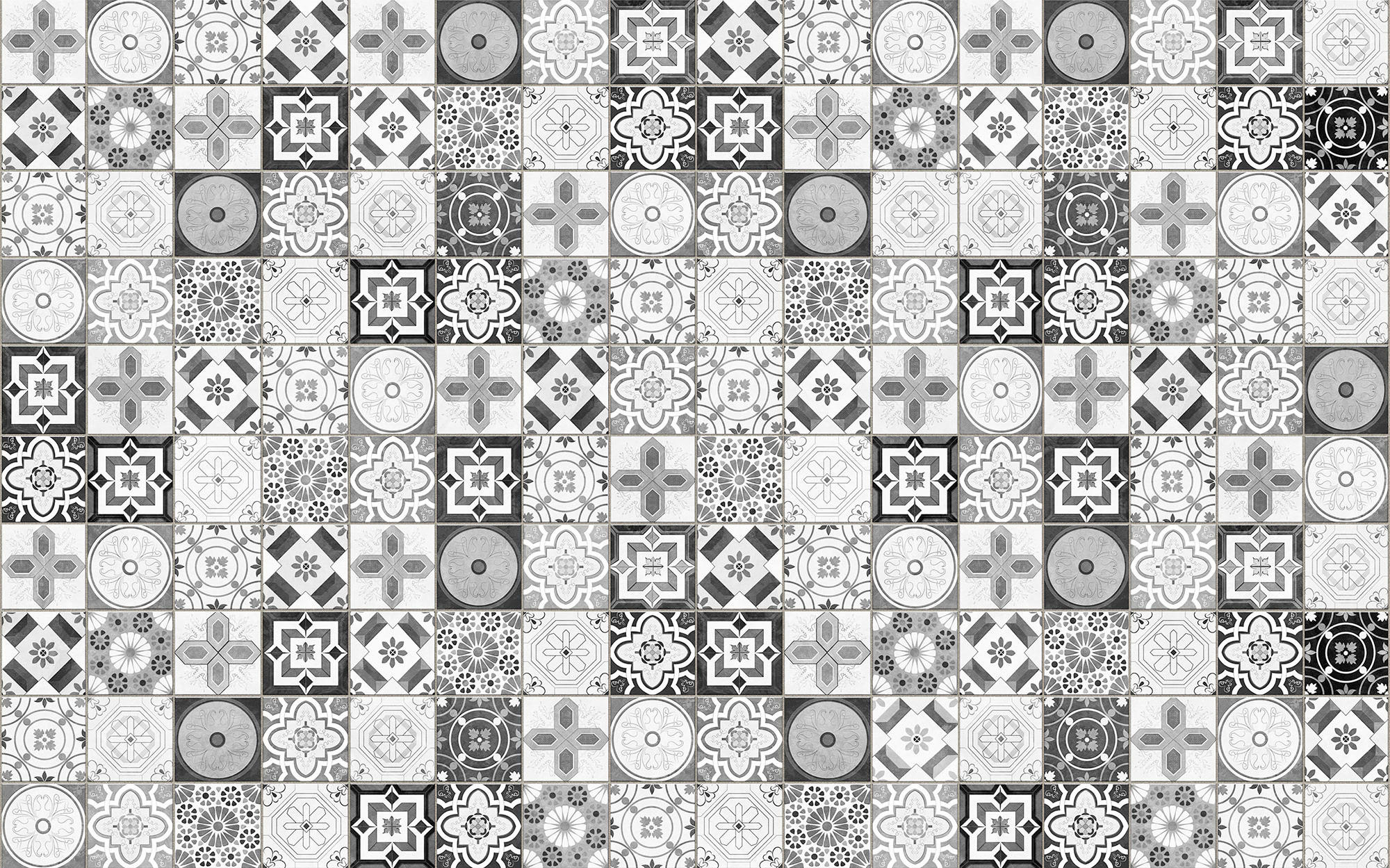 VLIESTAPETE - Schwarz/Weiß, Basics (400/250cm) - Komar