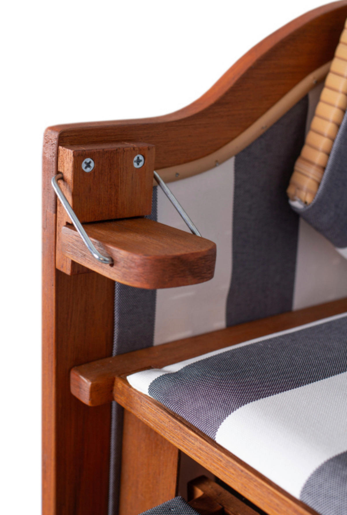 STRANDKORB Braun  - Braun, MODERN, Holz/Textil (40/59/32cm)