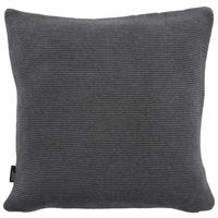 POŤAH NA VANKÚŠ  50/50 cm - tmavosivá, Basics, textil (50/50cm) - Dieter Knoll