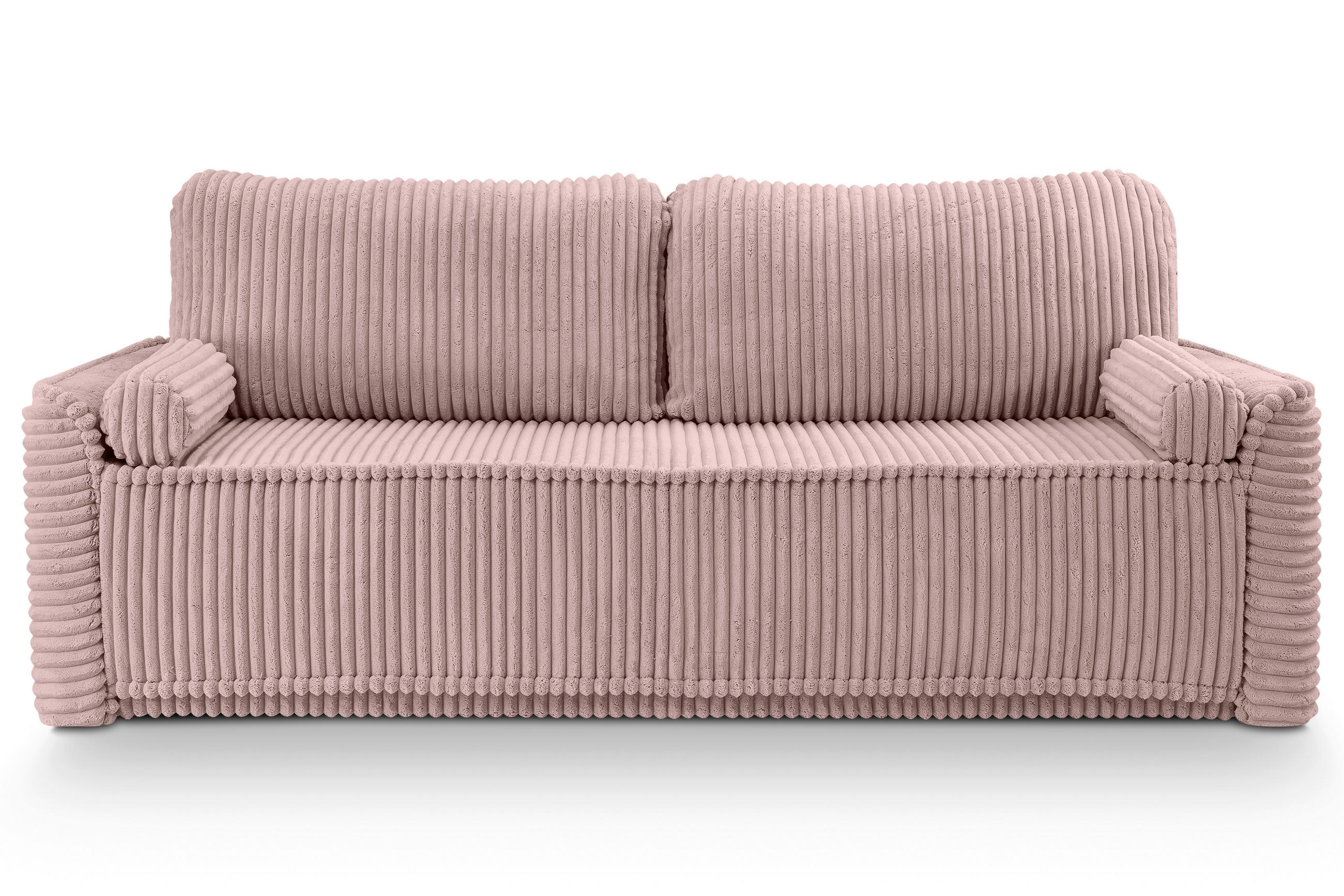 Mid.you Schlafsofa Grubs Rosa 225x96x93 cm