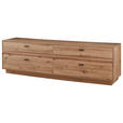 LOWBOARD Eiche Artisan  210/62,3/50 cm  - Anthrazit/Eiche Artisan, KONVENTIONELL, Holzwerkstoff/Metall (210/62,3/50cm) - Xora